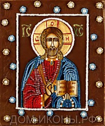 Икона "Иисус Христос" (К.З.Бу.12*15.НЕ.оД)